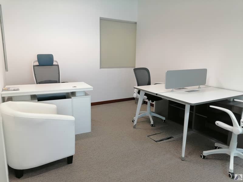 20 Deal of the week| Serviced and Furnished Sharing Office Good For 2 persons