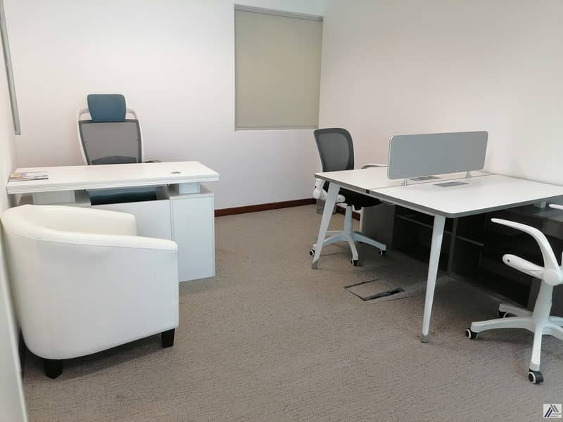 21 Deal of the week| Serviced and Furnished Sharing Office Good For 2 persons