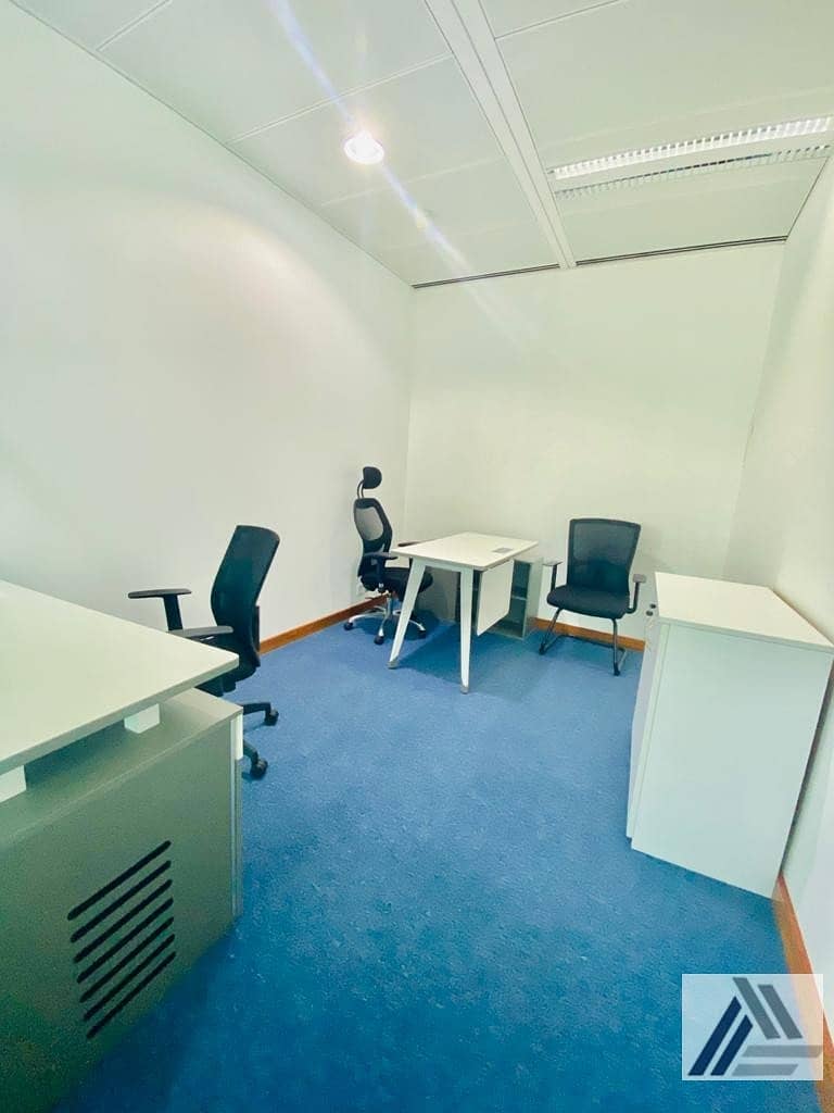 High View /Fully Furnished /Serviced Office /with Meeting Room Facility