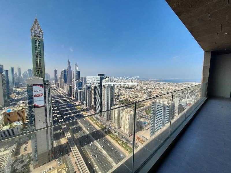 2 Burj and Sea View || Highly Spacious 2BR | Balcony