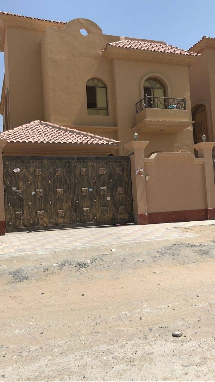 Villa for rent in Ajman Al Mowaihat two floors, fully maintained, very special location, only 60 thousand