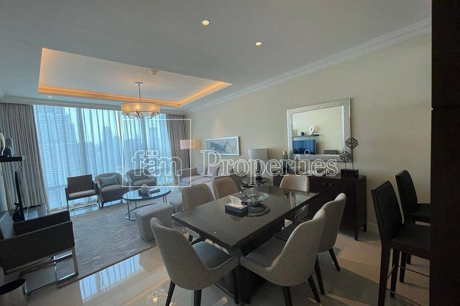 Exclusive All Bills Included 2BD  Full Burj View