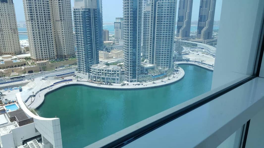 2 Balcony | Full Marina View | Semi Furnished