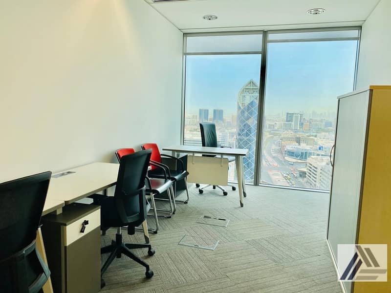 Most Desirable Independent Office With High View In Burjuman Business Center Linked With Metro