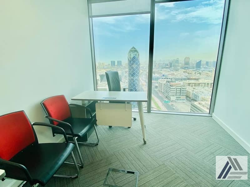 3 Most Desirable Independent Office With High View In Burjuman Business Center Linked With Metro