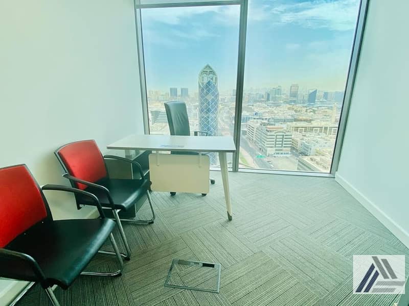 9 Most Desirable Independent Office With High View In Burjuman Business Center Linked With Metro