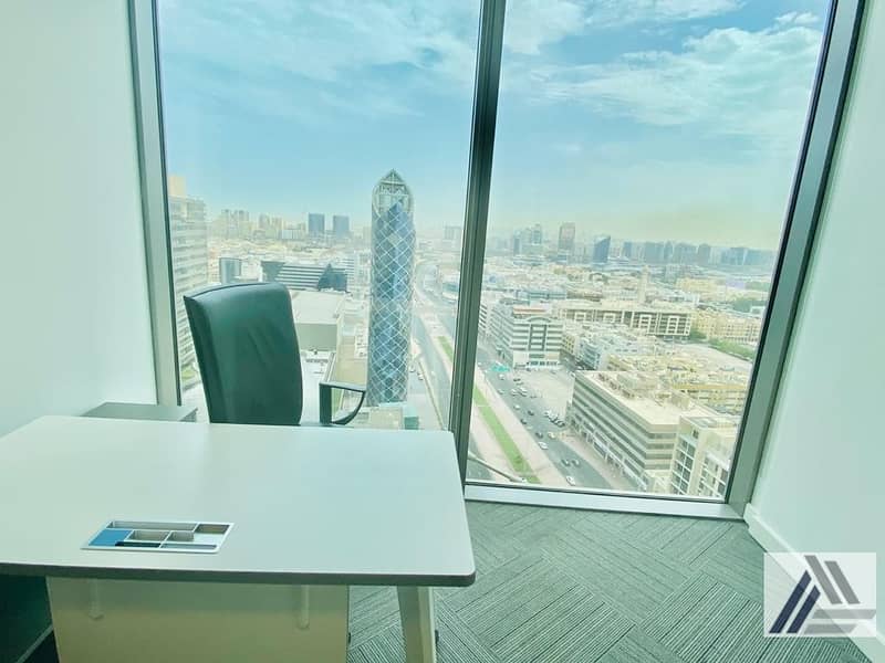 11 Most Desirable Independent Office With High View In Burjuman Business Center Linked With Metro