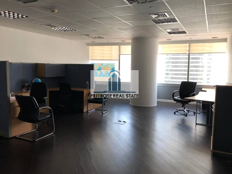 11 Fitted Office | Glass Partition |Furnished | Excellent View