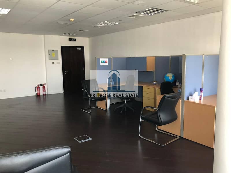 21 Fitted Office | Glass Partition |Furnished | Excellent View