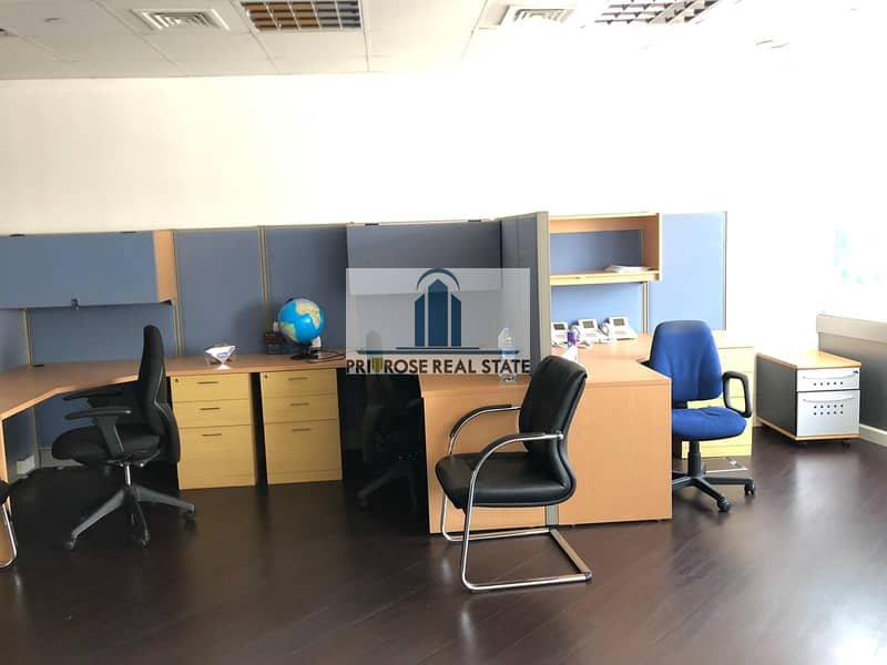 25 Fitted Office | Glass Partition |Furnished | Excellent View
