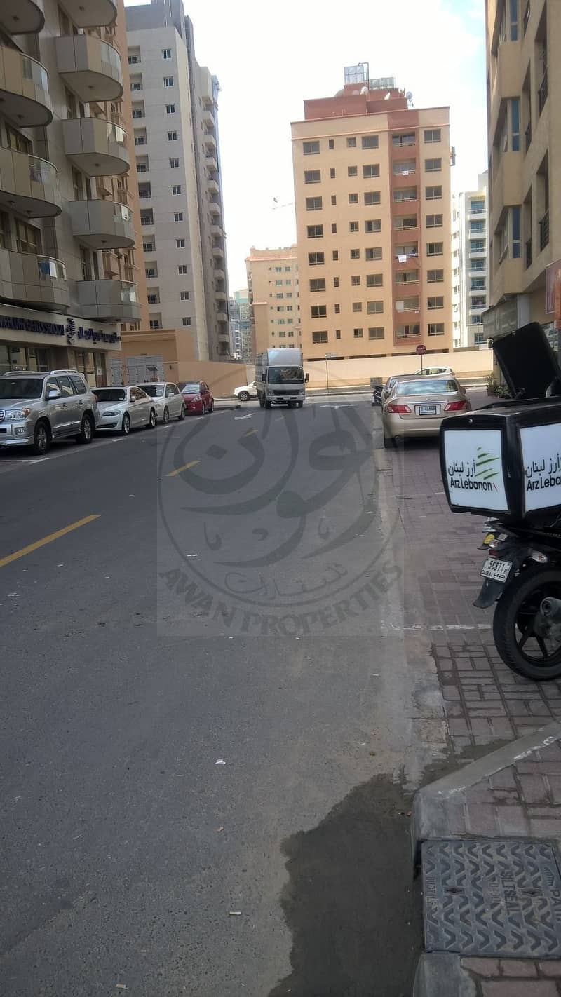 6 Road Facing Shop for rent In Al Barsha just 80k