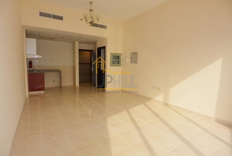 AC is on DEWA | Well Maintained Studio w Balcony