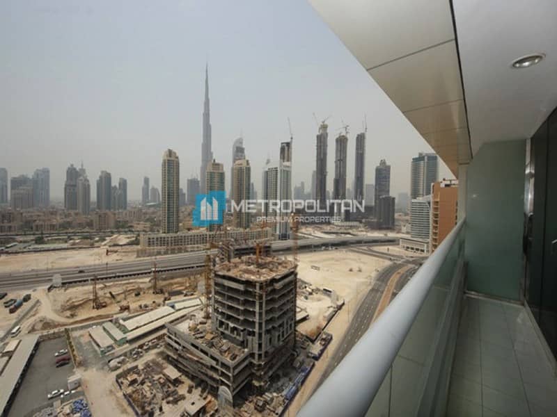 Vacant | Burj Khalifa view | Fully furnished