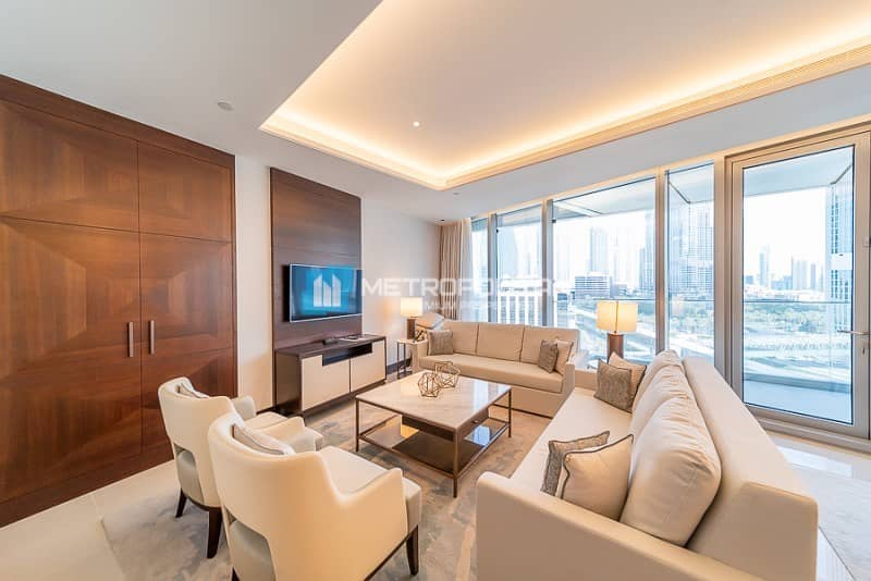 2 Vacant|Brand New|Biggest Middle 3BR|Full Burj view