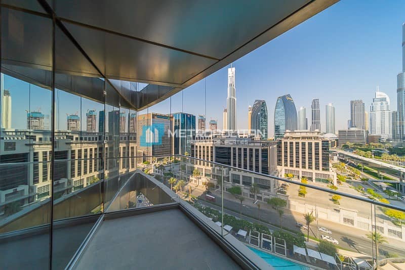 11 Vacant|Brand New|Biggest Middle 3BR|Full Burj view