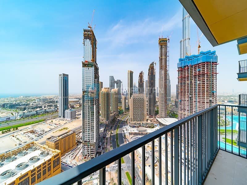 2 Partial Burj Khalifa View I Vacant I Spacious Unit