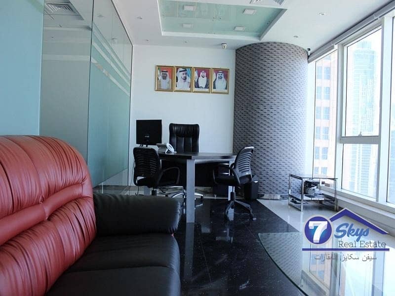 4 Furnished office churchill tower 65k