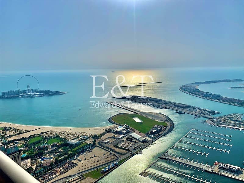 Breathtaking Sea and Marina View | 4 Beds + Maids