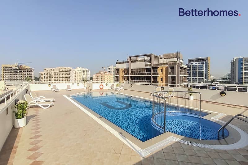 Fully Furnished| Big Studio| Amazing Roof Top Pool