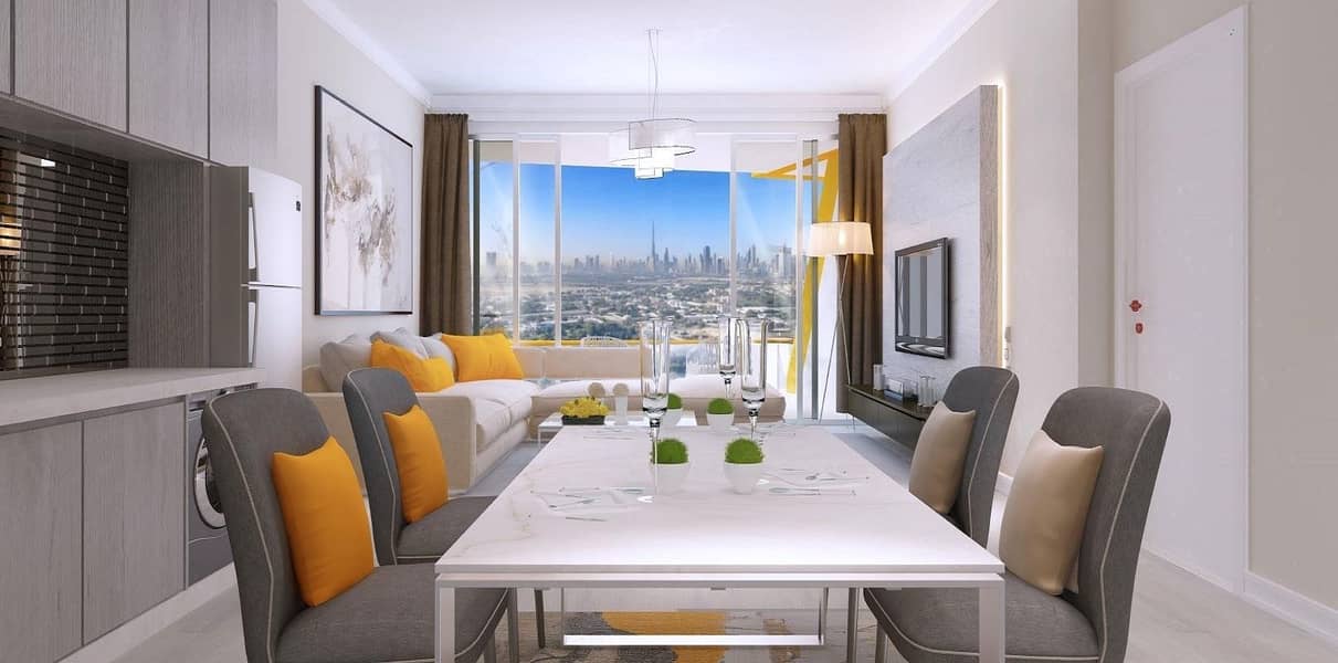 7 2 BR Huge spaces|  Corner Creek views & Burj Khalifa Views | Beside Marriot hotel| 4 minutes to Dubai Mall