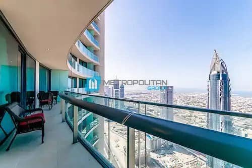Sea view I High floor | Modern unit in Burj Vista