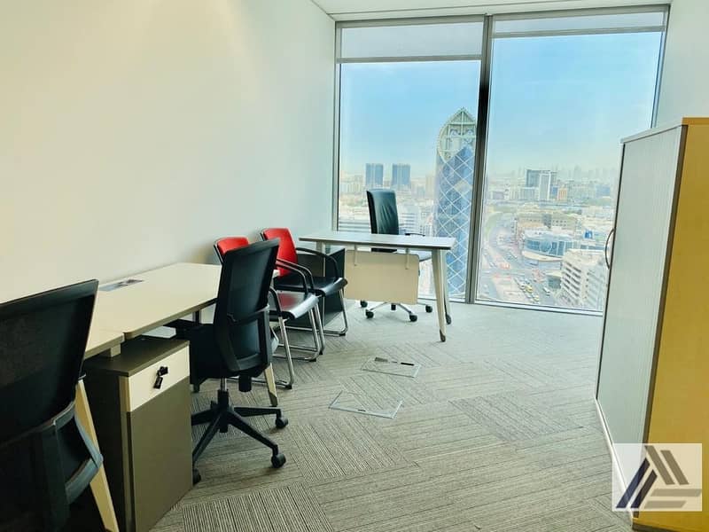 19 Most Desirable Independent Office With High View In Burjuman Business Center Linked With Metro