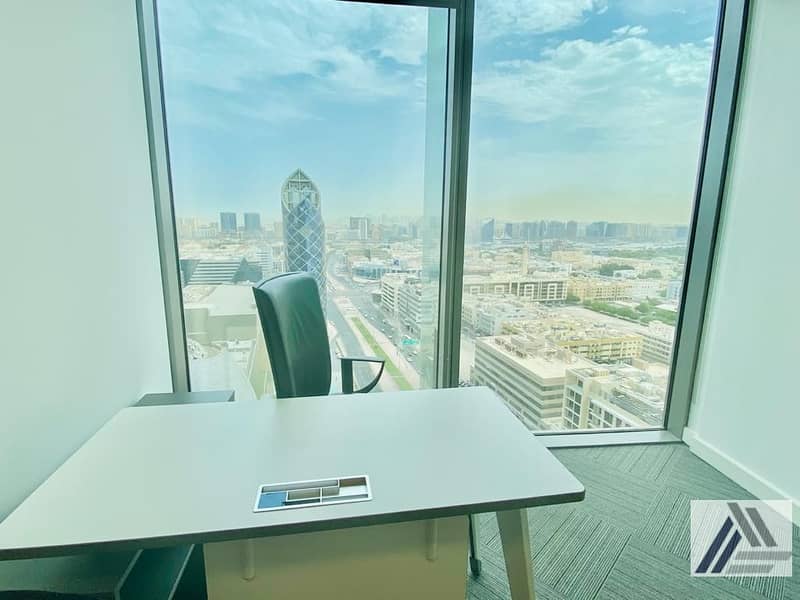 20 Most Desirable Independent Office With High View In Burjuman Business Center Linked With Metro