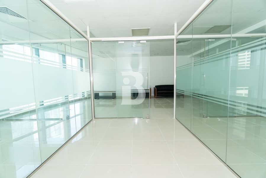 2 Fitted with glass partitions | Regal Tower | Business Bay