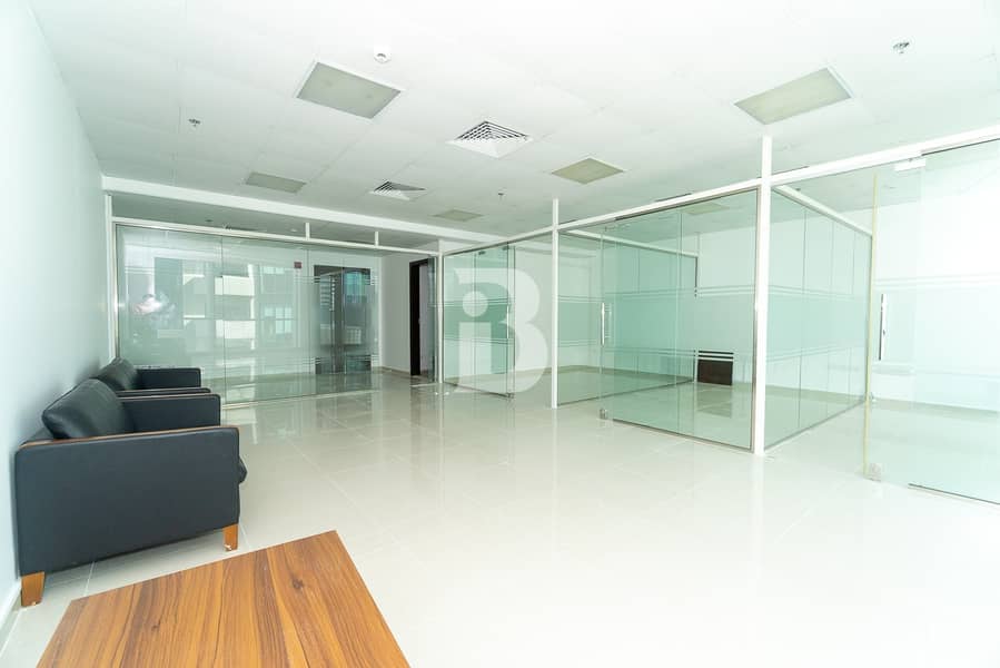 8 Fitted with glass partitions | Regal Tower | Business Bay