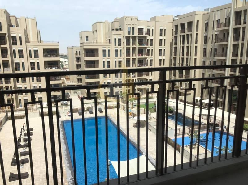 Brand New and Spacious 3Bed + Maid  | Pool view