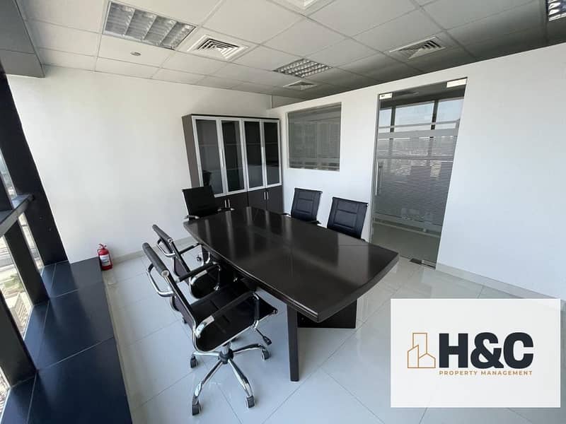 High floor | Partitioned | Partly furnished