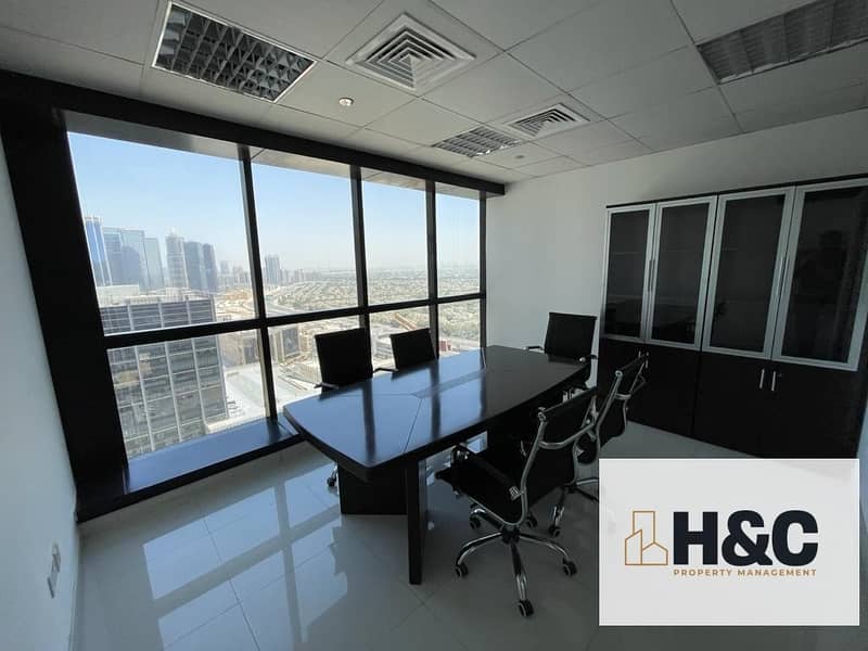 4 High floor | Partitioned | Partly furnished