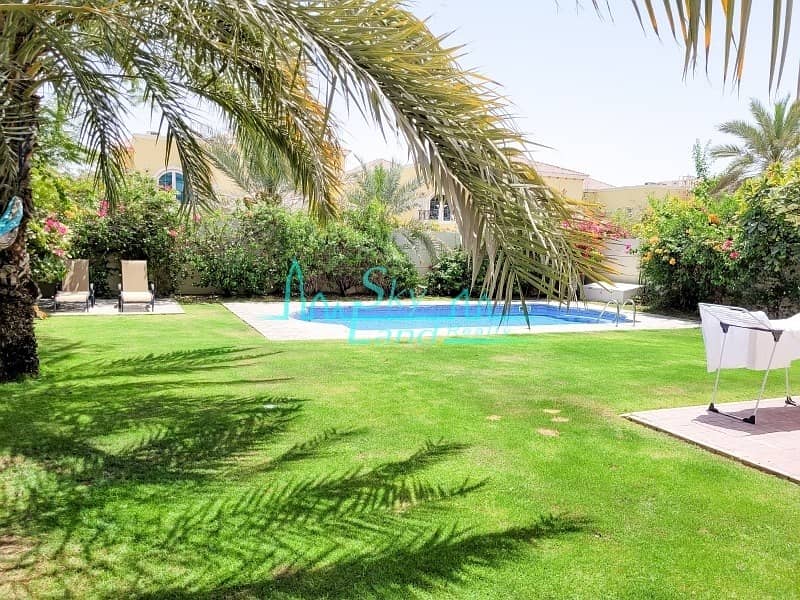 2 Jumeirah Park Villa|4-BR+Maid|Open Kitchen|Private Pool|Garden