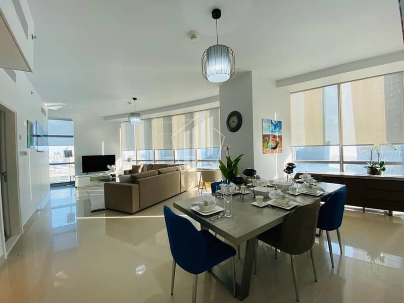 6 Zero Commission|Fully Furnished|2 Bed Etihad Tower