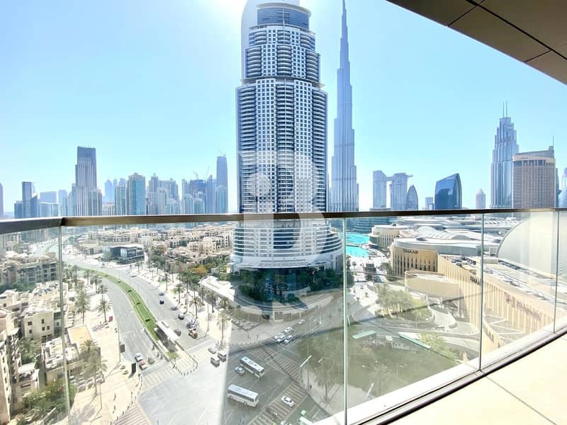 2 Bed Burj Khalifa View | Spacious Unit