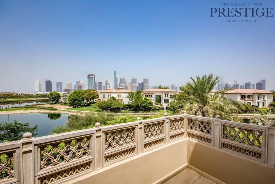 2 4 Bed Villa|Jumeirah Island Dubai|Lake-Garden View