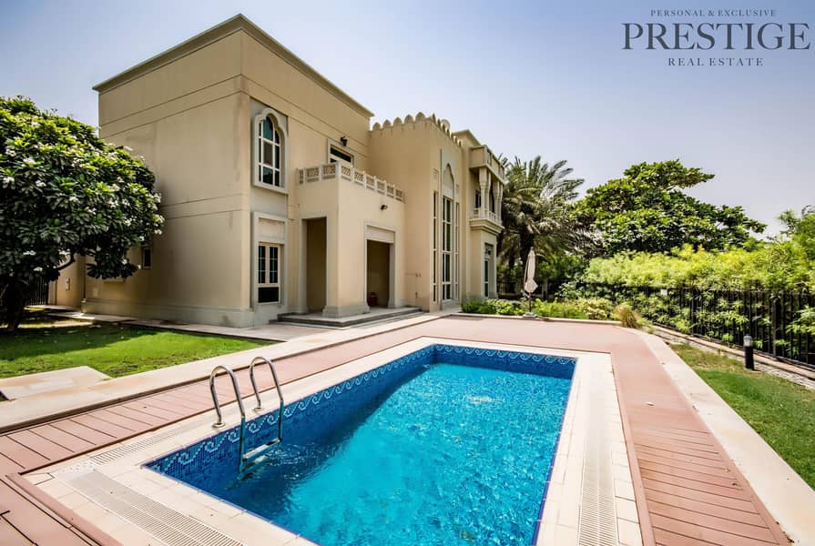 16 4 Bed Villa|Jumeirah Island Dubai|Lake-Garden View