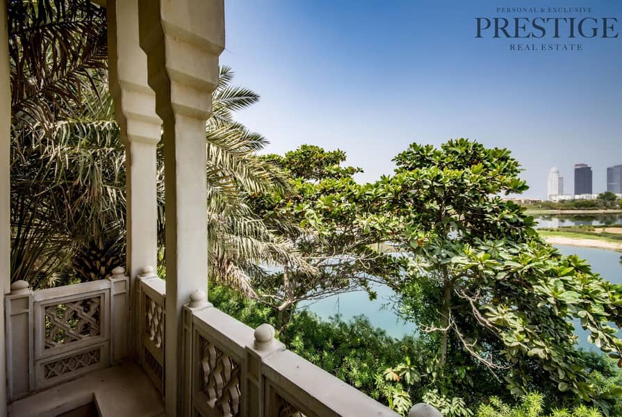 18 4 Bed Villa|Jumeirah Island Dubai|Lake-Garden View