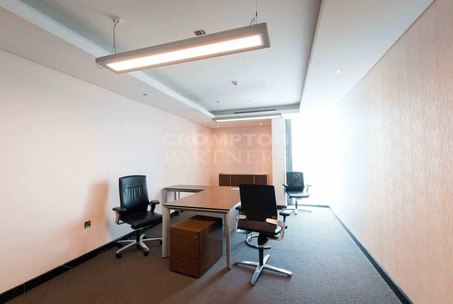 36 Luxury Fully Furnished Office | Prime Location