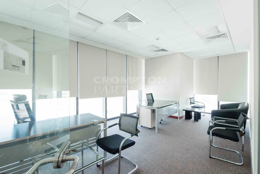 85 Luxury Fully Furnished Office | Prime Location
