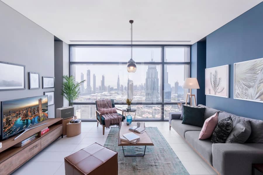 Exclusive | Partly Furnished | Burj View