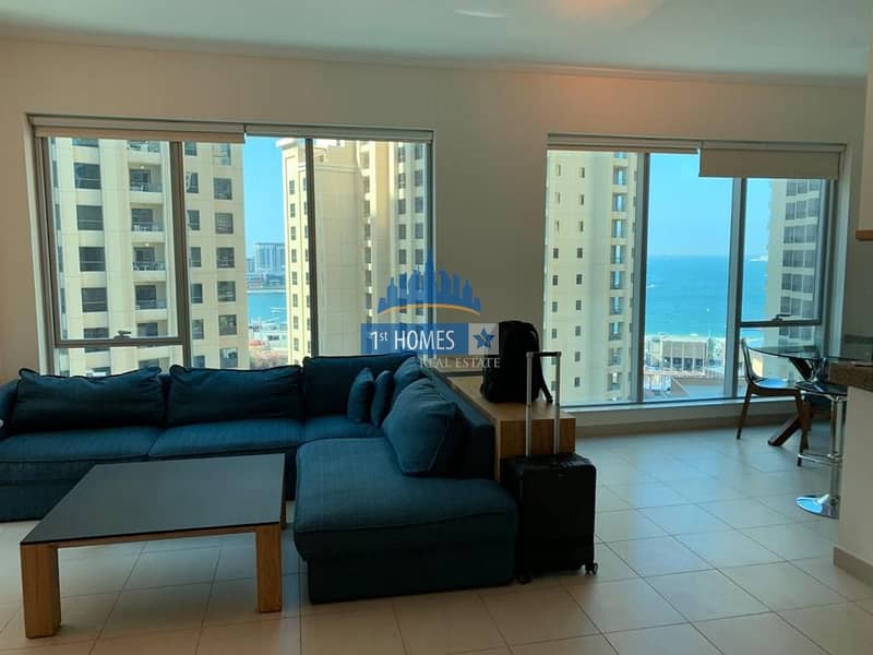 Brand New High End Furnished / Sea View / Middle floor