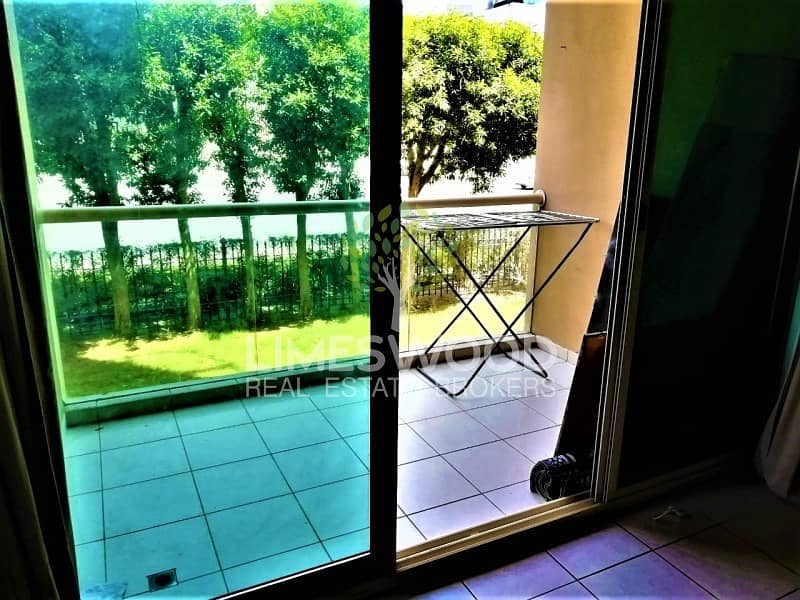 Semi Furnished 1Bedroom | Pool View | Chiller Free