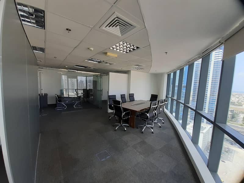 7 Fully Furniture [ Glass Partition ] Call Now