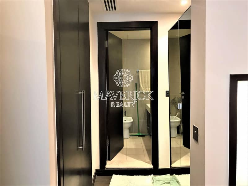32 Burj+Canal View | Furnished 1BR+Study