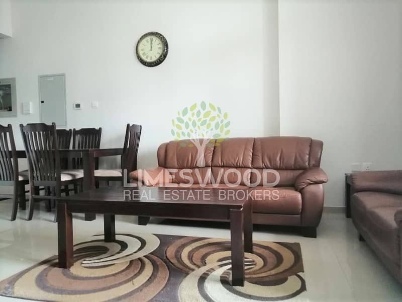 4 Middle Floor | 2 BR Furnished | Bright Corner Unit