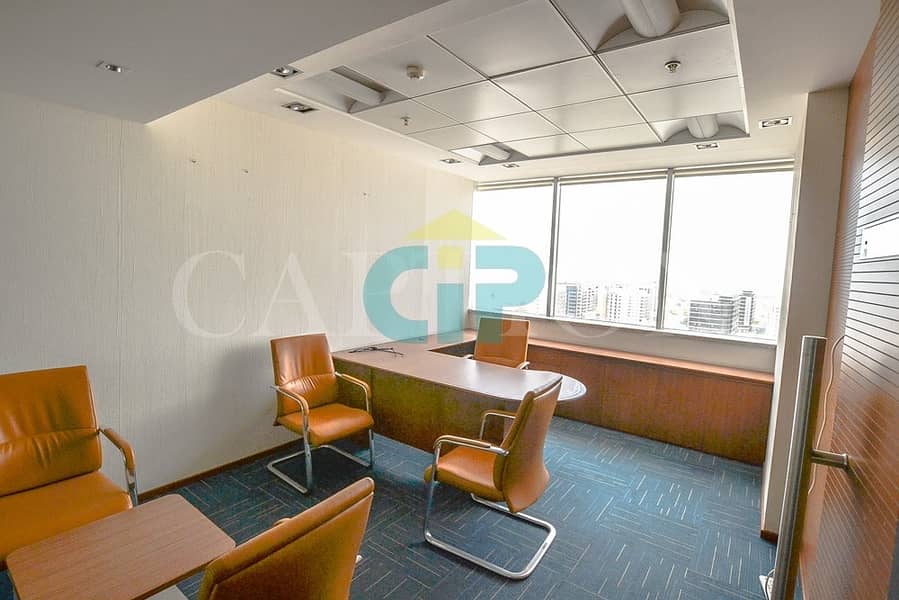 21 Half Floor | Partitioned/Furnished | Sea view