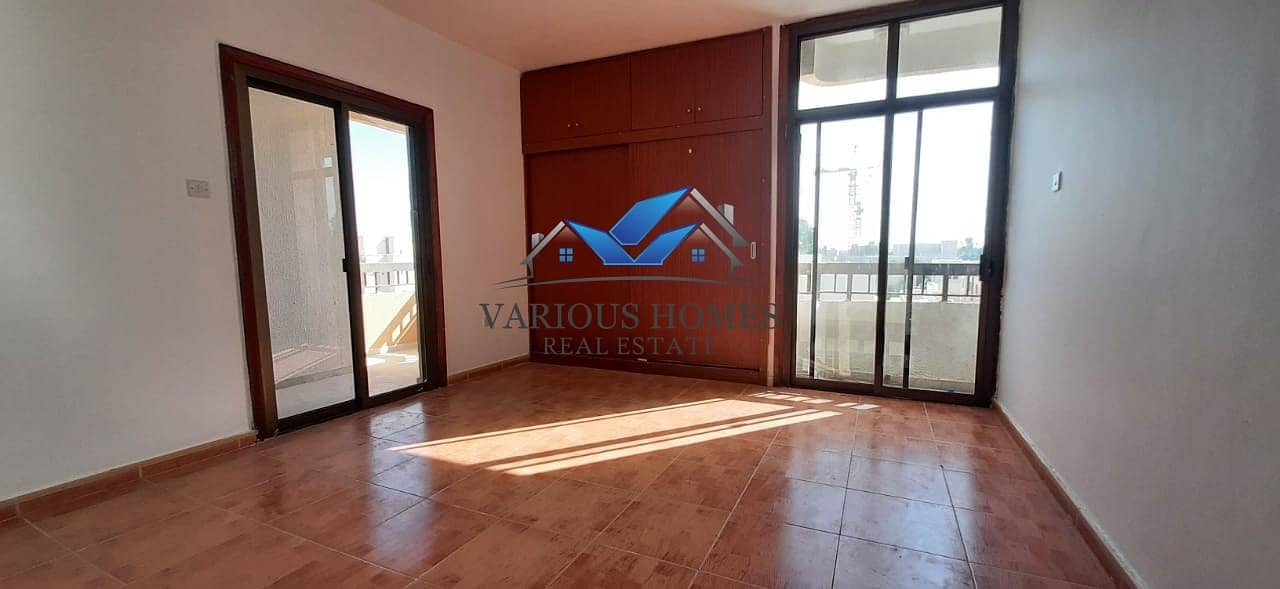 Exellant  One Month Free  2BHK Apartment With Wadrobe & Balcony 50k Central Ac Near Al Wahda Mall Airport Road
