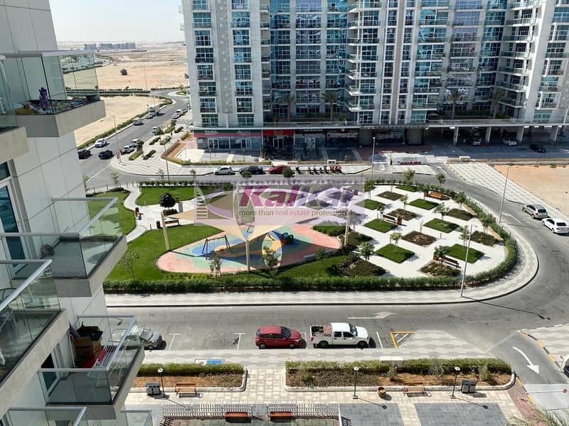 10 Glitz 1 - Dubai Studio City very large  and spacious 1 B/R for  rent   - AED.  40 K