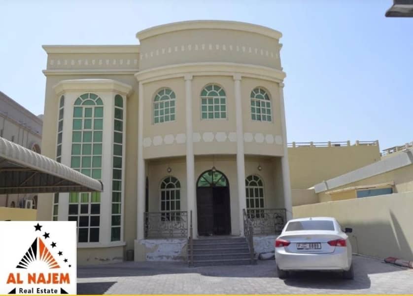 For sale, a villa in a very distinctive and strategic location in the emirate of Ajman, Sheikh Ammar Street, and it is suitable for commercial use with the possibility of real estate financing and without down payment and bank facilities.